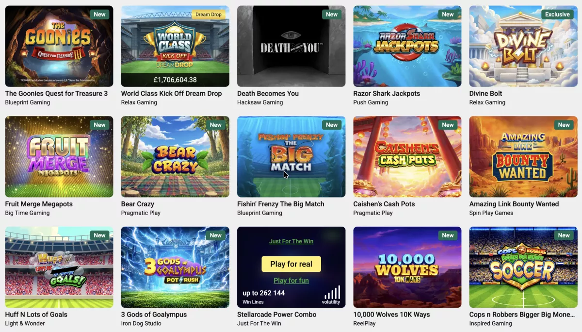 Automaty Unibet